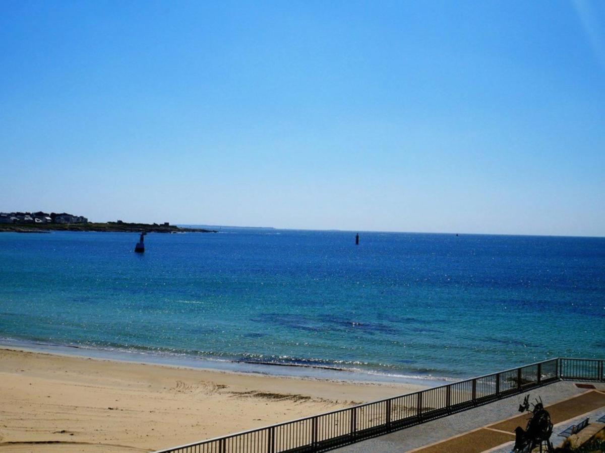 Quiberon - Appartement 2 Pieces, Grande Terrasse Face Mer, Parking, Animaux Acceptes - Fr-1-478-119 מראה חיצוני תמונה