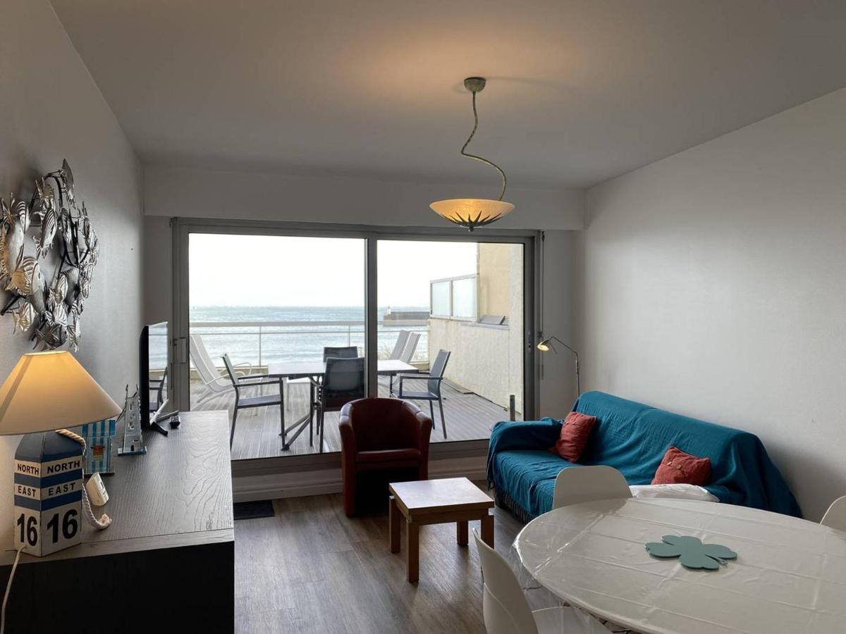 Quiberon - Appartement 2 Pieces, Grande Terrasse Face Mer, Parking, Animaux Acceptes - Fr-1-478-119 מראה חיצוני תמונה